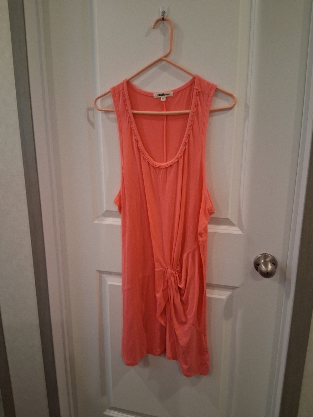 Miken Swim Cover Up Size XL Knot In Front